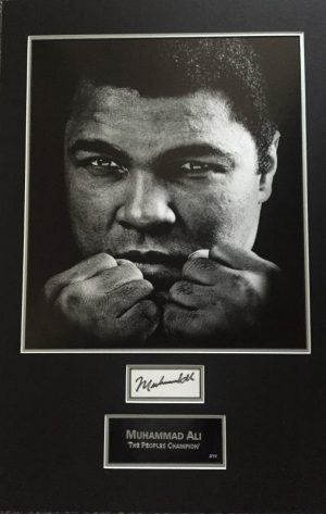 Muhammad Ali "The Peoples Champion"